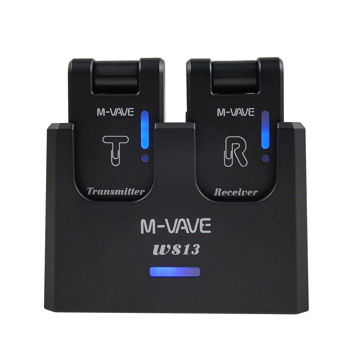 M-VAVE WS13 trådlöst gitarrsystem 5,8 GHz med laddningsdocka