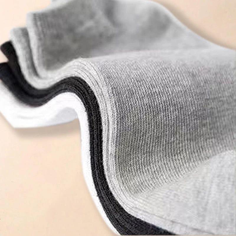 24 Pairs Classic Ankle Socks | Breathable, Solid Color - Comfortable Everyday Socks for Boys and Girls, Hand Wash Only, Breathab