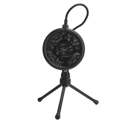 with Desktop Tripod Stand Microphone AntiSpray Filter Microphone Tripod Stand for Mic with Handle Diameter Under 44mm