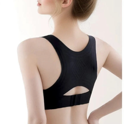 S-XXL High-quality Seamless Women's Fitness Bra Without Wires, Small Breast Push-up, Back-shaping, Corrective Yoga Sports Bra