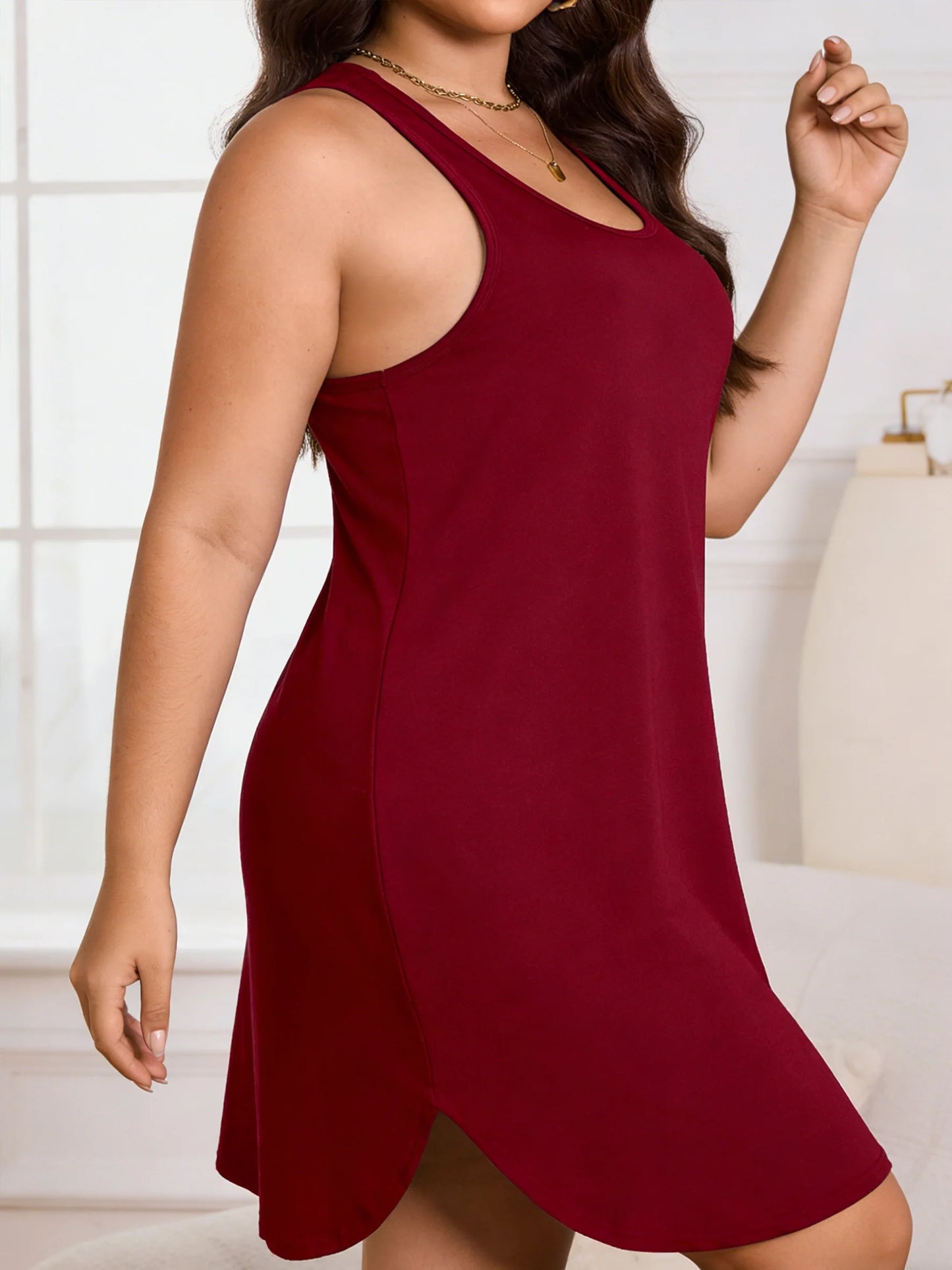 Women's Fashionable Casual and Sexy Oversized Cardigan Dress, Suitable for Home Wear and Date Occasions for Comfort.