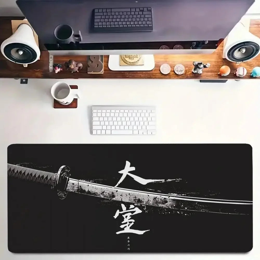 Large Gaming Mouse Pad with Non-slip Rubber Base Precise Seam Design Washable and Durable for Computer Games and Office Use
