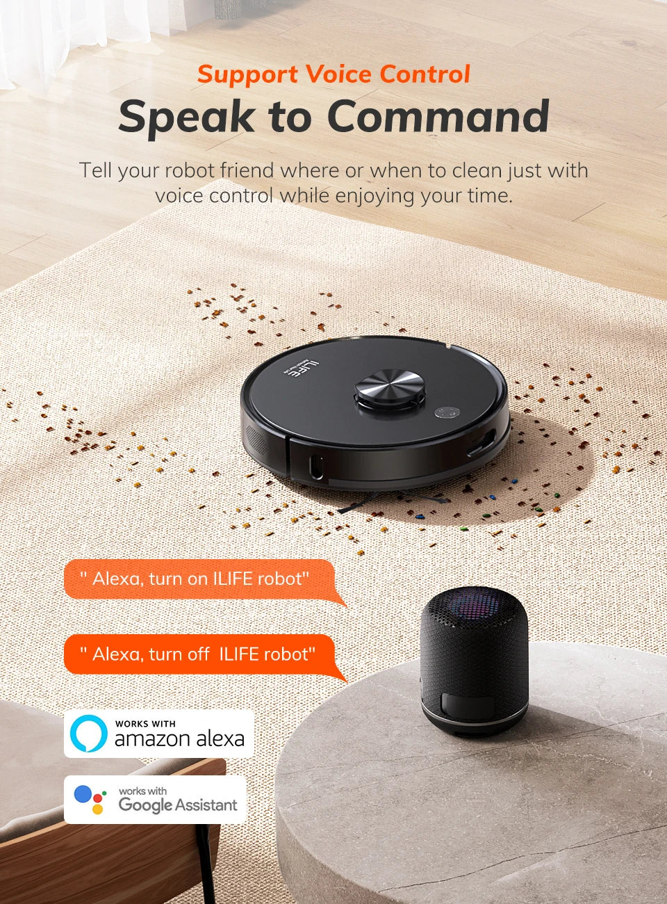 ILIFE T20s Ultra Robotdammsugare och Mopp