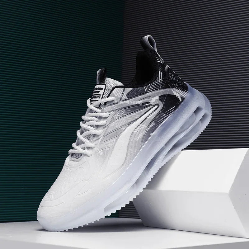 Men's Fashionable Basketball Shoes Air Cushioning Comfortable Non-Slip Breathable Shock-Absorbing Men's Outdoor Activities