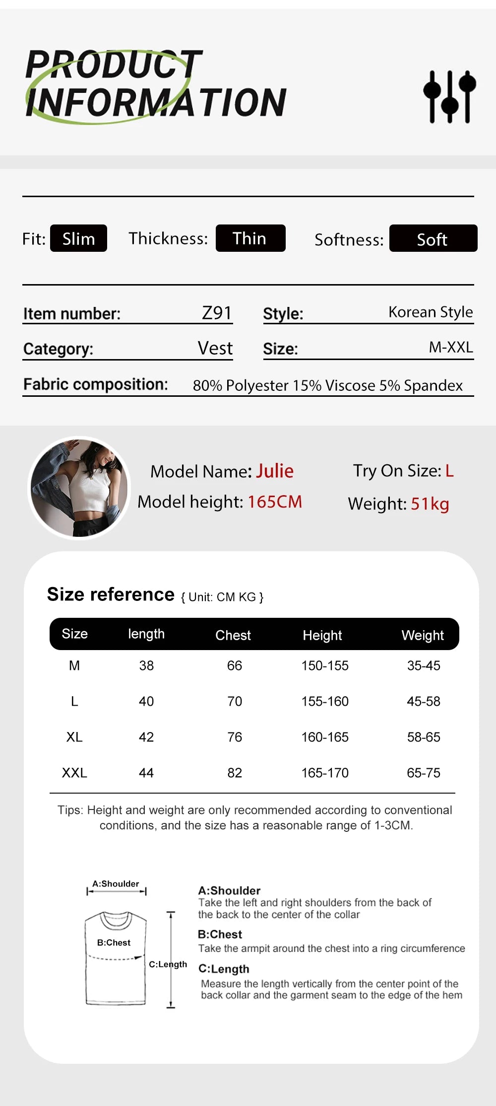 Dam Koreansk Ribbed Crop Linne – Tight Sportig Fitness Ärmlös Sommar, 1/2/4-pack M–XXL
