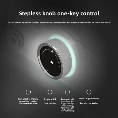 Intelligent Toilet Lid with Automatic Flip and Remote Control for Instant Hot Seat Toilet Cover LCD Display ,Round/Elongated