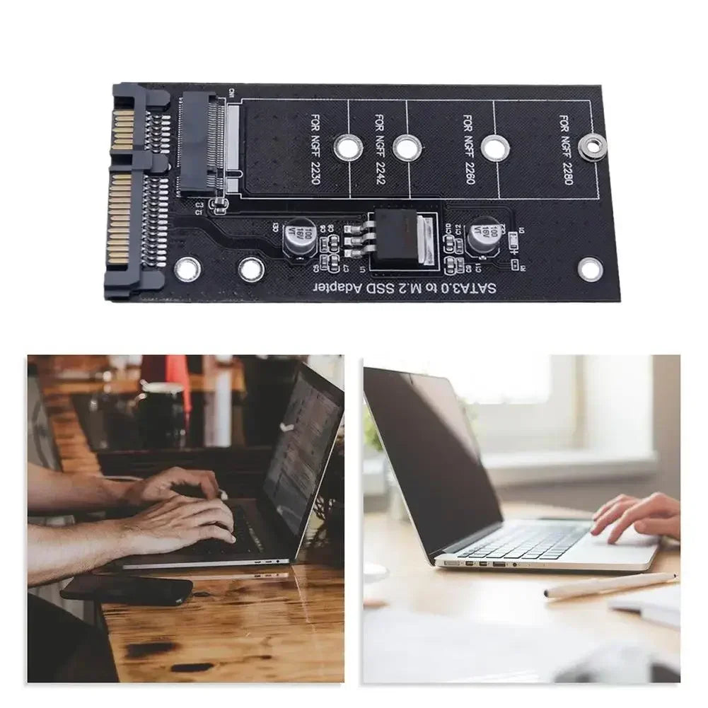 M.2 SATA/NGFF till SATA III-adapter – 6 Gbit/s