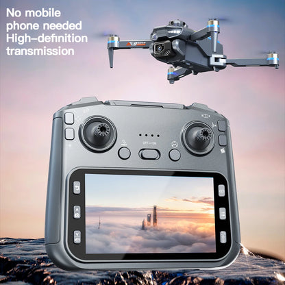 AE19 Drone, High-Definition Dual Camera, 8K Professional Obstacle Avoidance, Folding Quadcopter Toy, Remote-Controlled Aircraft