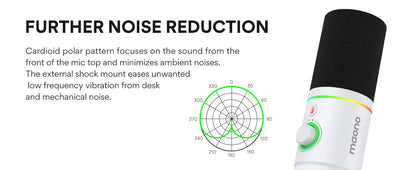 MAONO PD200X RGB Gaming Microphone Dynamic Microphone USB/XLR Dual Mode Microphone Podcast Mic RGB XLR/USB Gaming Podcasting Mic