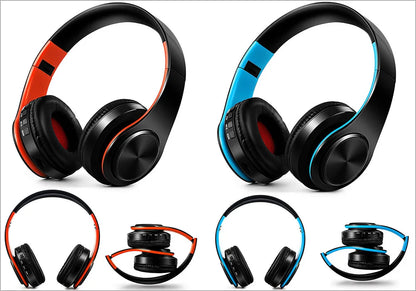 CATASSU Bluetooth 5.3 Headset Over-Ear – MP3 FM-radio 20h 400mAh Minnesskum Hopfällbar CE/FCC/RoHS Smartphone TV PC Surfplatta