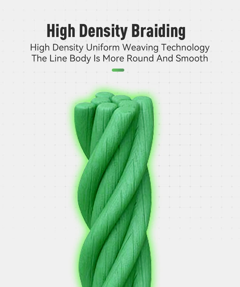 LEYDUN 500m Micro New Fishing Lines 8 Strands Braided PE Japan Smooth Multifilament Line Sea Fishing Carp Fly Wire Line Tool