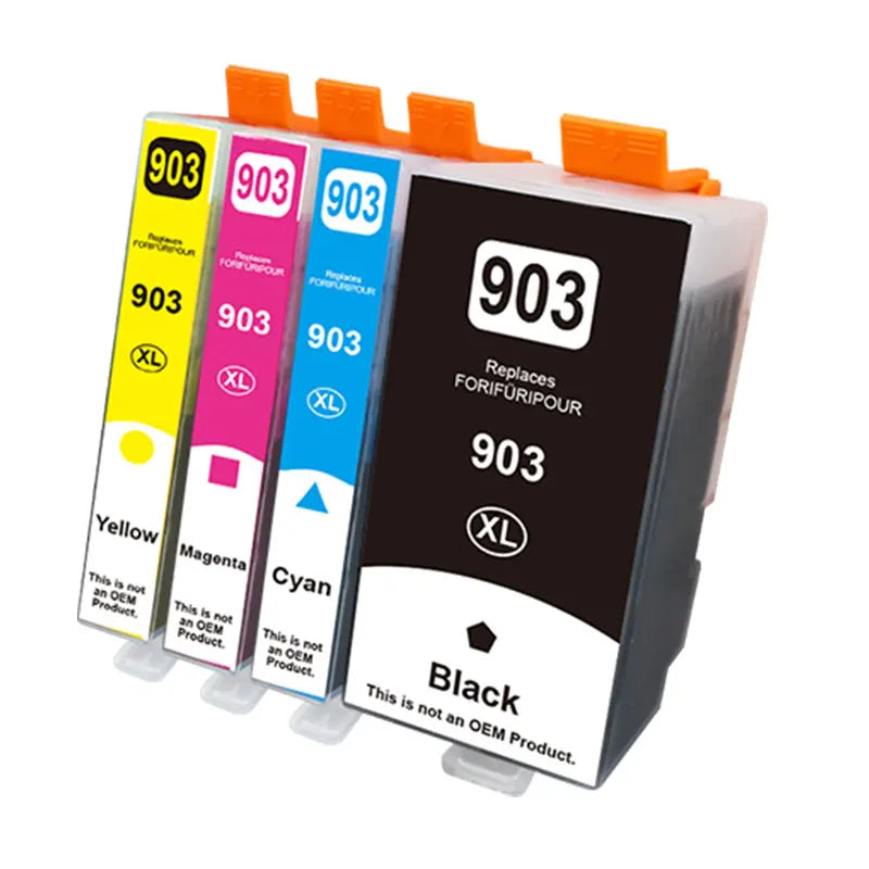 903XL 903 XL Bläckpatron kompatibel för HP Officejet Pro-skrivare
