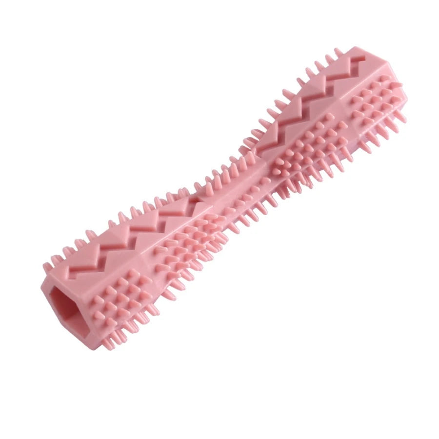 Durable Bite Resistant Dog Chew Stick, Leakage Food Dispensing Pet Teething Toy for Puppy Oral Teeth Cleaning