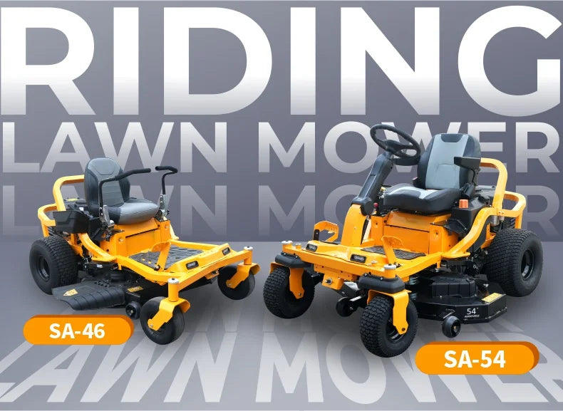 SAAO All Terrain Remote Control Crawler Lawn Mower Grass Cutting Machine for Farms Gardens Orchards and Parks