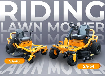 SAAO All Terrain Remote Control Crawler Lawn Mower Grass Cutting Machine for Farms Gardens Orchards and Parks