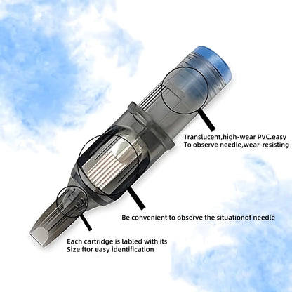 POSEIDON V2 PRO MAX 100PCS Mixed Professional Tattoo Cartridge Needles Membrane Safety Cartridges Disposable Tattoo Needle