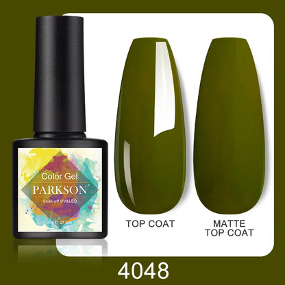 Parkson No Wipe Top Base Coat Nail Gel polish Design Enhancer Varnish Semi Permanent Soak Off UV LED Nail Art Tool