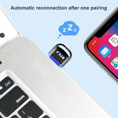 USB Bluetooth 6.0 Adapter Bluetooth 5.4 Dongle Bluetooth Receiver & Transmitter for Bluetooth Keyboard/Mouse/Headphone/Speaker