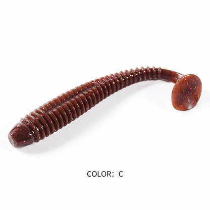 Supercontinent Impact Ring Shad Fishing Lure Soft 63mm 80mm 97mm Plastics Baits Swimbait Jigging Lure Artificial Baits