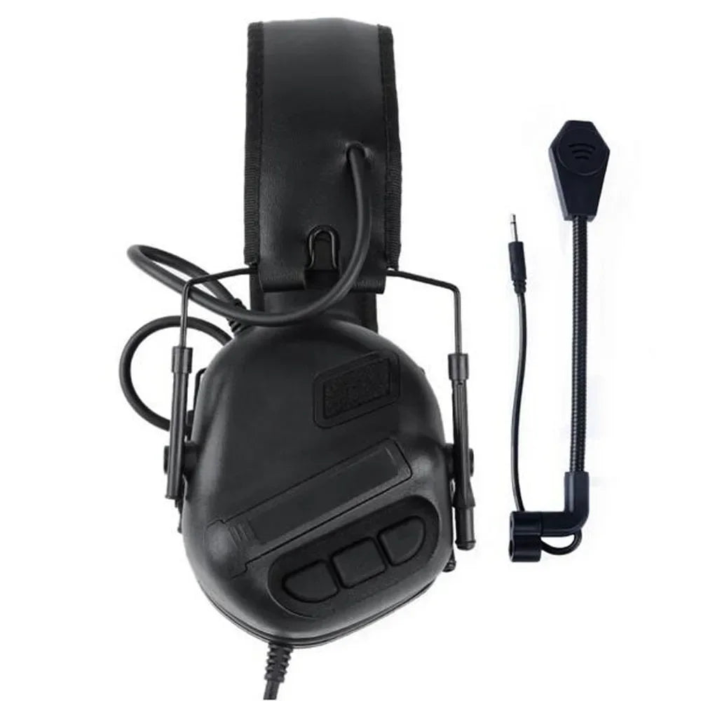 Taktiskt Headset utan Ljudupptagning & Brusreducering - Jakt & Airsoft