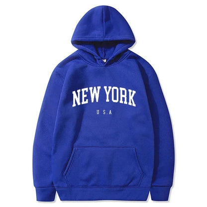 Letter Printed Hoodies Men Women Fashion Graphic Sweatshirts Casual Harajuku Pullover Sportswear