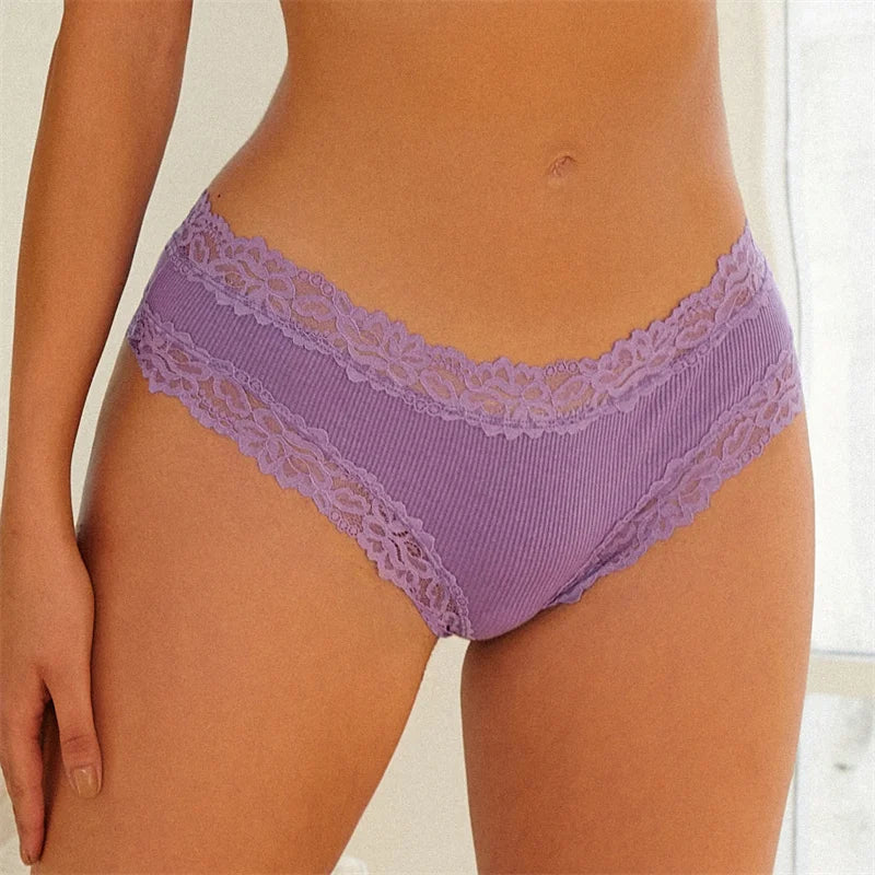 Perspective Lace Panties for Women Sexy Low Rise Brazilian Panties Female Breathable G-String Underwear Soft Intimates Lingerie