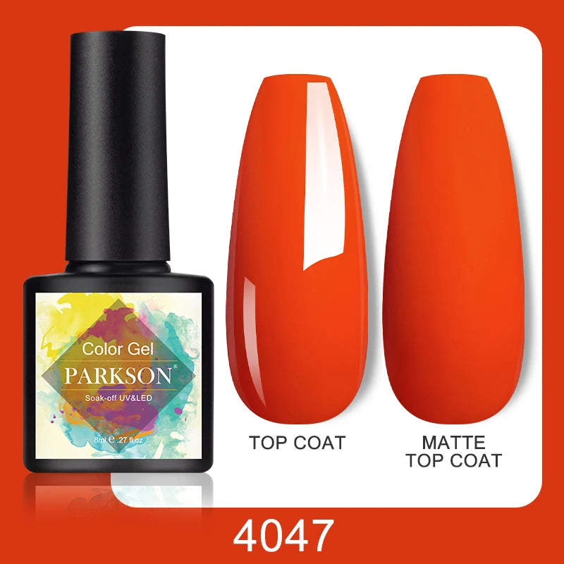 Parkson No Wipe Top Base Coat Nail Gel polish Design Enhancer Varnish Semi Permanent Soak Off UV LED Nail Art Tool