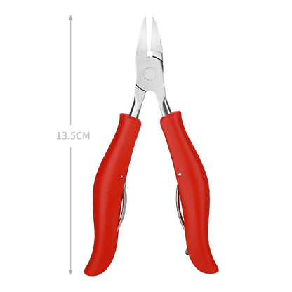 Professional Nail Clipper Thick Nail Nippers Dead Skin Removal Nail Art Pedicure Care Piler Cutter Scissor Tools