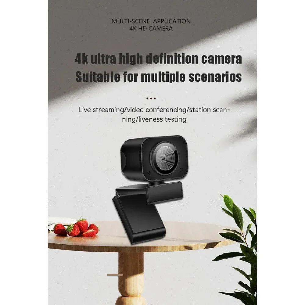 USB-webbkamera för streaming – välj 2K-HD eller 4K-HD