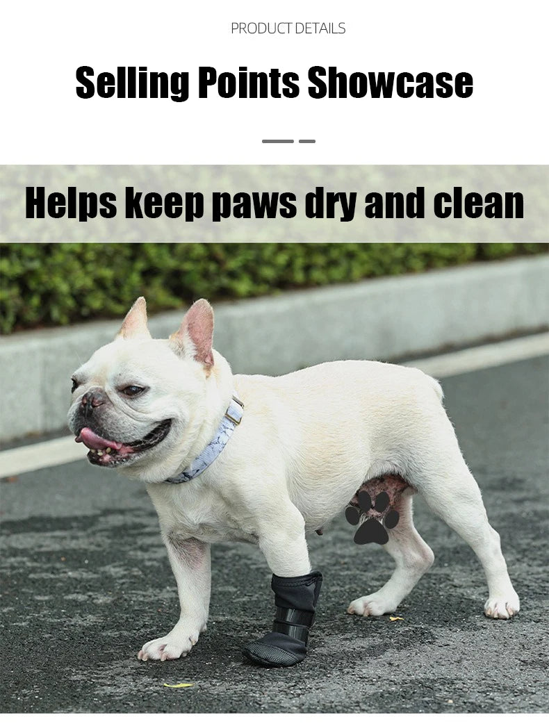 Pet Waterproof Foot Cover Dog Post-surgery Injury Protection Cover Four Feet Can Be Used Protect Dog Paw Shoe Cover Pet Supplies