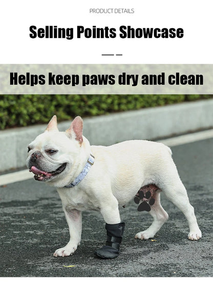 Pet Waterproof Foot Cover Dog Post-surgery Injury Protection Cover Four Feet Can Be Used Protect Dog Paw Shoe Cover Pet Supplies