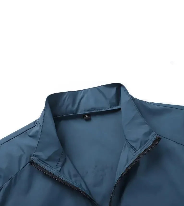 Unisex Lättviktig Friluftsjacka – Vattentät Snabbtorkande Skin Jacket för Vandring, Camping & Fiske, 3 Färger