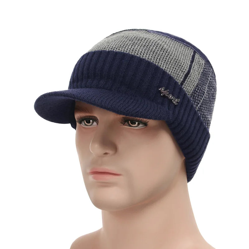 Winter Hats Skullies Beanies Hat Men Winter Beanies For Women Wool Scarf Caps Balaclava Mask Gorras Bonnet Knitted Hat