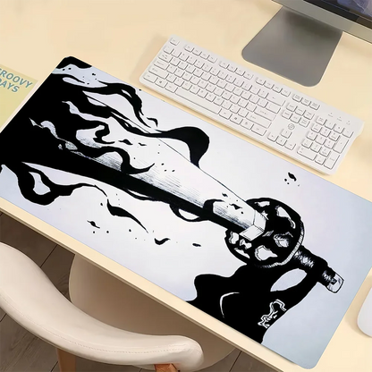 Large Gaming Mouse Pad with Non-slip Rubber Base Precise Seam Design Washable and Durable for Computer Games and Office Use