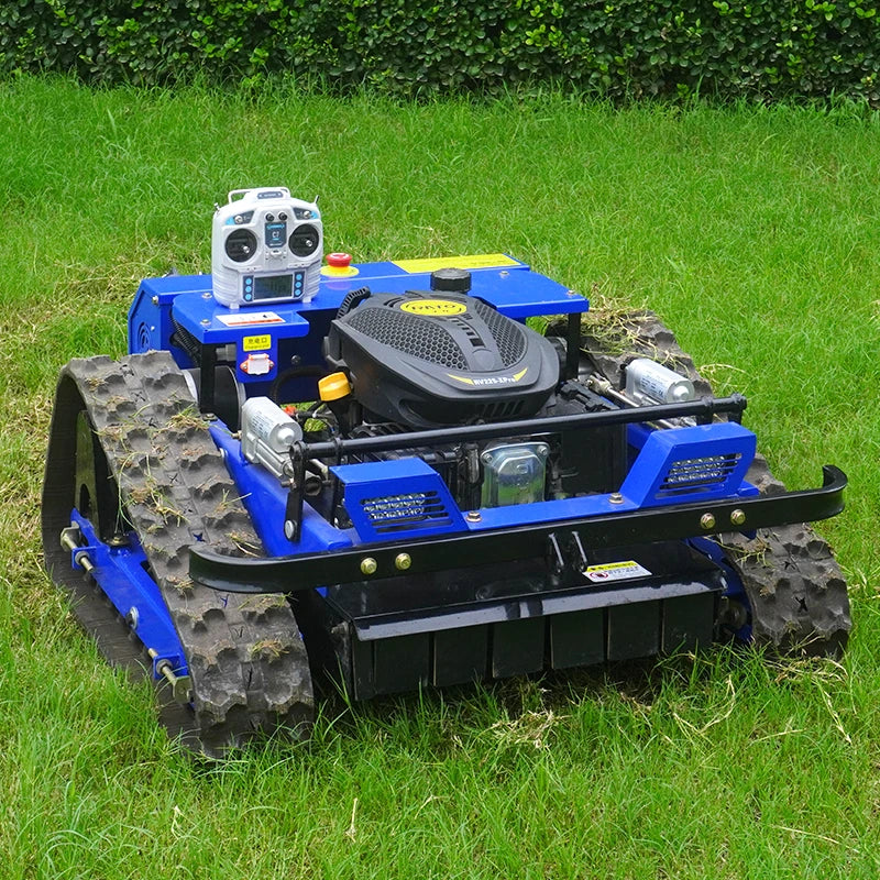 Robotiserad smart gräsklippare med GPS-navigation och trådlös funktion