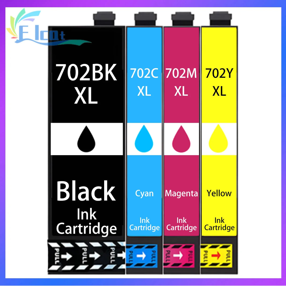 702 702XL T702 T702XL Bläckpatron för Epson