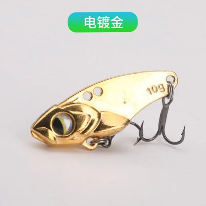 NEW 1PC Metal VIB Fishing Lures 5g 7g 10g 15g Metal Jig Crankbait Wobbler Vibration Baits Pesca Tackle for Trout Bass Pike Perch
