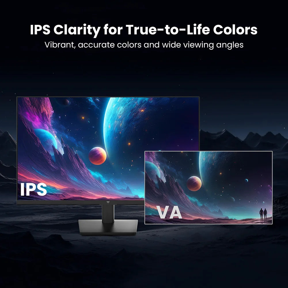 KTC H27T27 Kontorsmonitor 27" 2K QHD – Fast IPS 120Hz OC HDR FreeSync G-Sync 99% sRGB Ramlös VESA EU-lager
