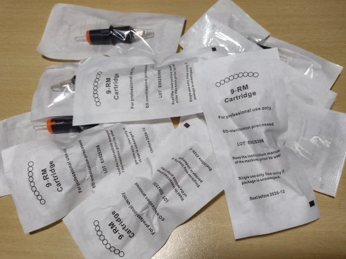 Disposable Tattoo Cartridge Needle Sterilized Semi-Permanent Makeup Tools RL/RM/M1/RS Tattoo Gun Supplies