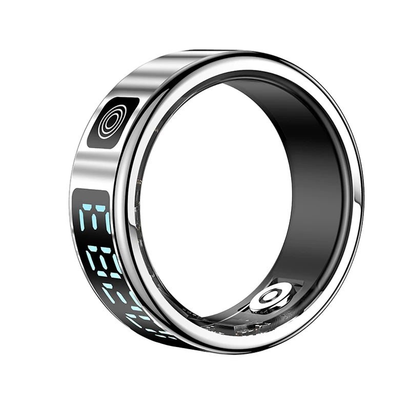 Smart Ring For Men Women Heart Rate Blood Oxygen Monitor Multi 5ATM & IP68 Waterproof Sports Ring Sleep Fitness For Android IOS