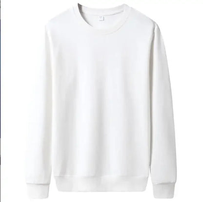 Men's Fashionable Thin Solid Color Pullover Hoodie for Autumn Casual Street Style Ideal Wear