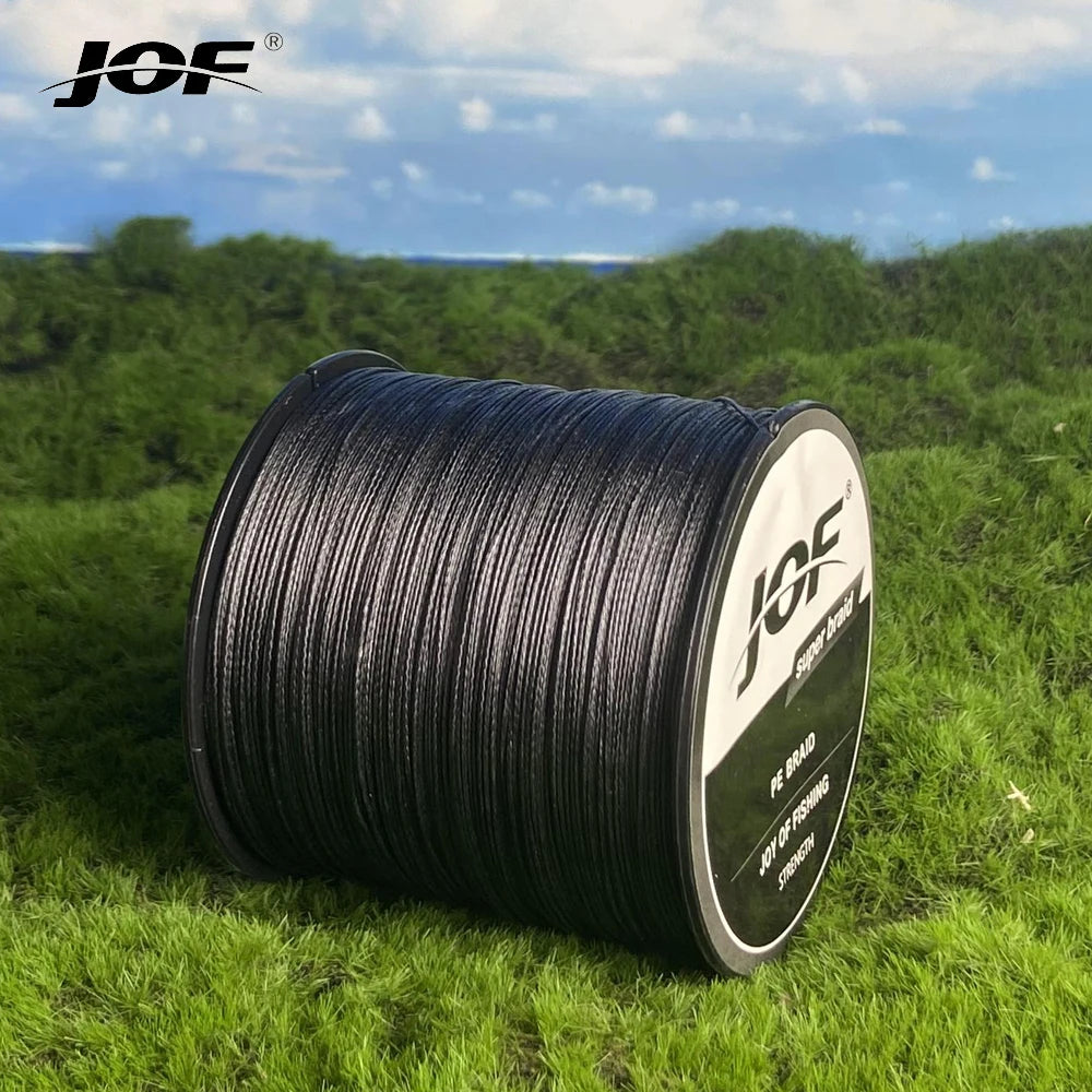 JOF Flätad Fiskelina X8 – 8-trådig PE-lina 300–1000m, 20–100LB