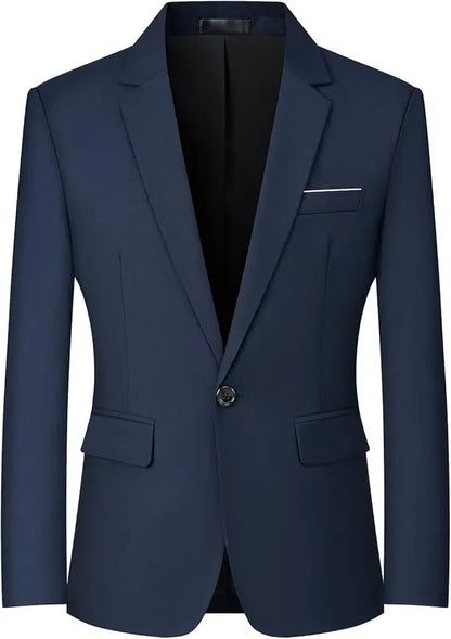 ZHUOLIN Herrkavaj Slim Fit – Sträcktyg Formell Bröllop Kontor Sport Marinblå Grå Svart Vinröd EU S–3XL