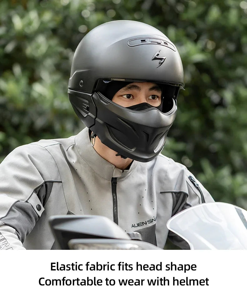 ROCKBROS Summer Cycling Hat Motorcycle Balaclava Bicycle Mask Moto Cap Helmet Liner Cool UV Protection Ice Silk Bike Face Cover