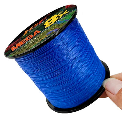 JOF 8 Strand 1000M 500M 300M 100M Japan Super Strong PE Braided Fishing Line Multifilament Braid Thread X8 18-78LBS