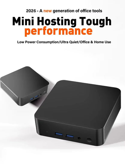 Mini PC Intel Core i9-10980HK 16GB DDR4 – Upp till 2TB SSD Windows 11 Pro WiFi 6 BT5.2 Triple 4K Gaming Kontor