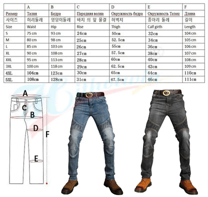 Kevlar Motorcykelbyxor Unisex