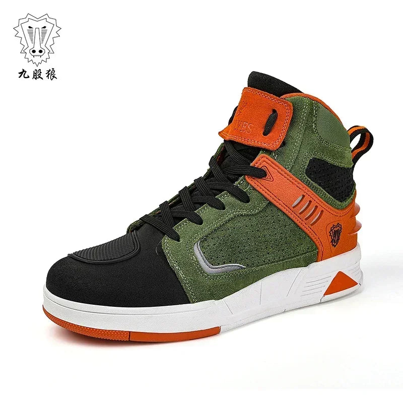 Motorcykelstövlar Herr Motorcykel Sneakers Läder