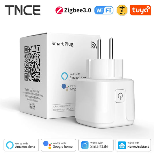 TNCE Tuya Smart Plug WiFi/Zigbee3.0 Uttag 16A/20A