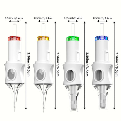 20Pcs POSEIDON V6 PRO MAX Tattoo Needles Disposable Safty Permanent Makeup Tattoo Cartridge Needles For Tattoo Machine
